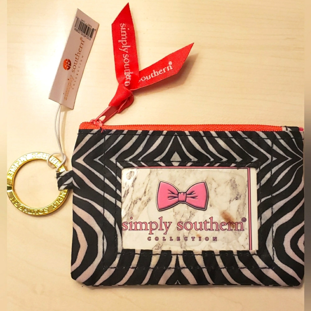 Simply Southern Zebra Print Wristlet